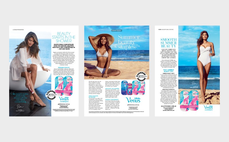 Venus run of book pages